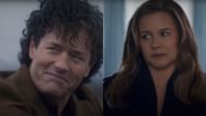Jason O'Mara and Alicia Silverstone star in Irish Blood (Image via Acorn TV)